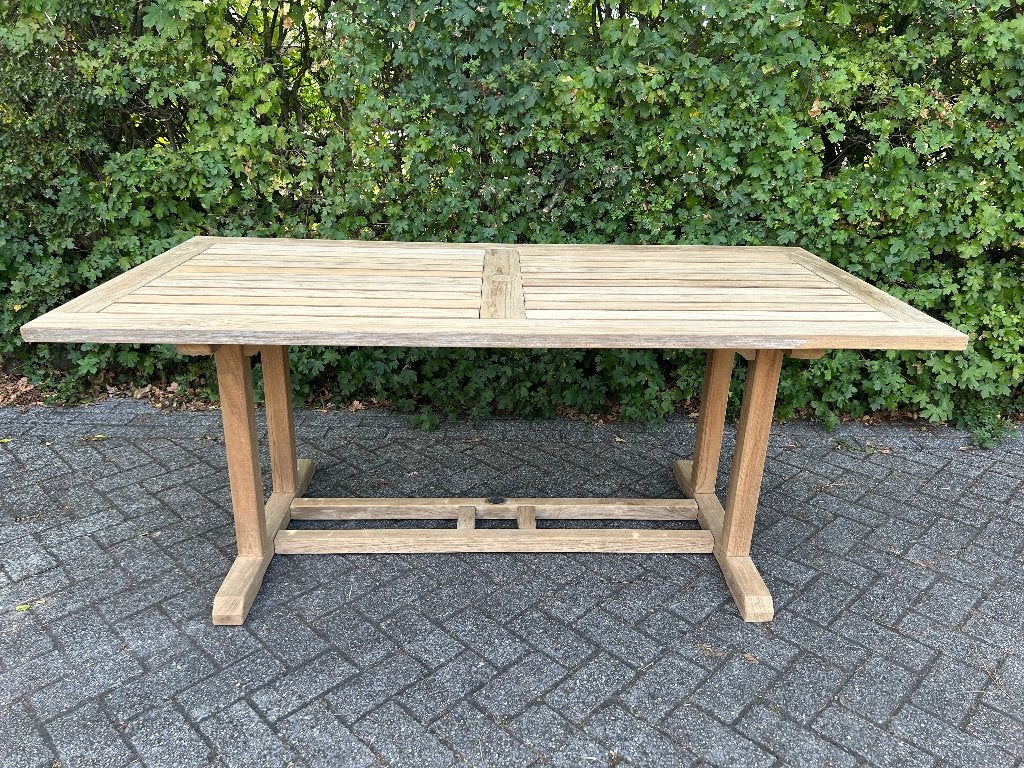 Teakhouten tuintafel van Teak & Garden - 180 x 90 cm, Ophalen, Gebruikt, -, -