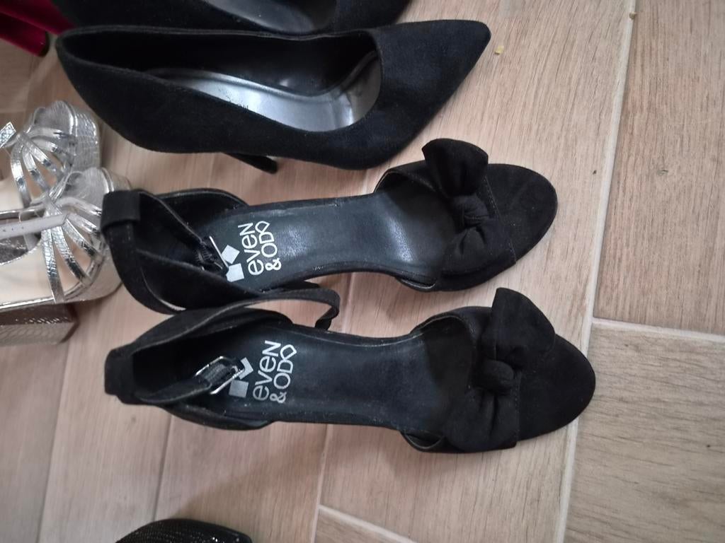 Zwarte Even & Odd sandalen met hak - Maat 36, Kleding | Dames, Schoenen, Ophalen, Even & Odd, Zwart, Sandalen of Muiltjes