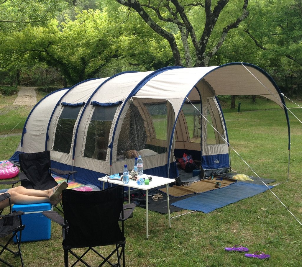 Vrijbuiter Outdoor Cedar Basic 320 Tent -  familietent, Ophalen, Gebruikt, Tot en met 6