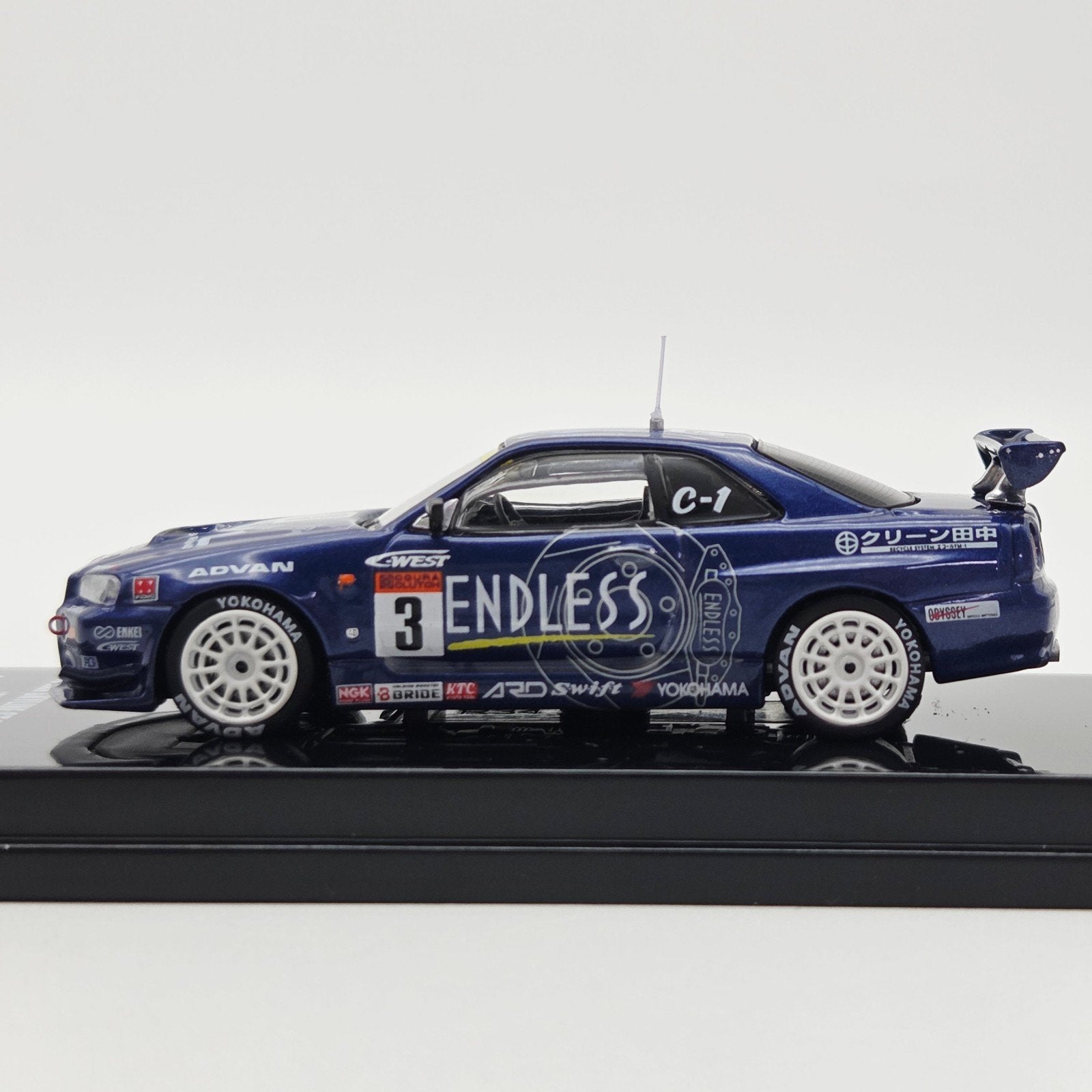Inno64 – Nissan Skyline GT-R (R34) #3 *Endless Advan* Super, Mymodelcar@outlook.com, Auto, Ophalen of Verzenden, Inno64