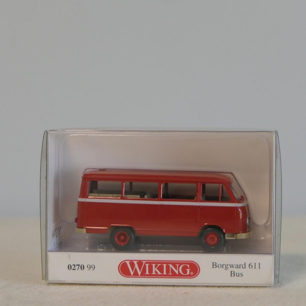 Wiking 0270 99 Borgward 611 Bus, Overige merken, Gelijkstroom of Wisselstroom, Overige typen, Ophalen of Verzenden