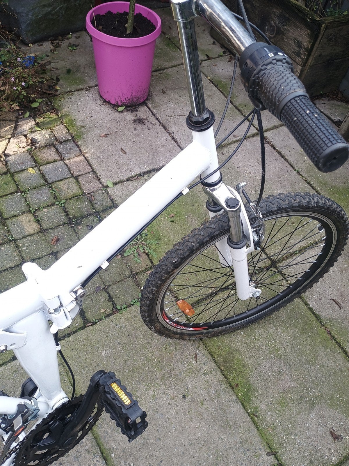 merkloze volwassenen fiets, Gebruikt, Velgrem, Versnellingen, Ophalen