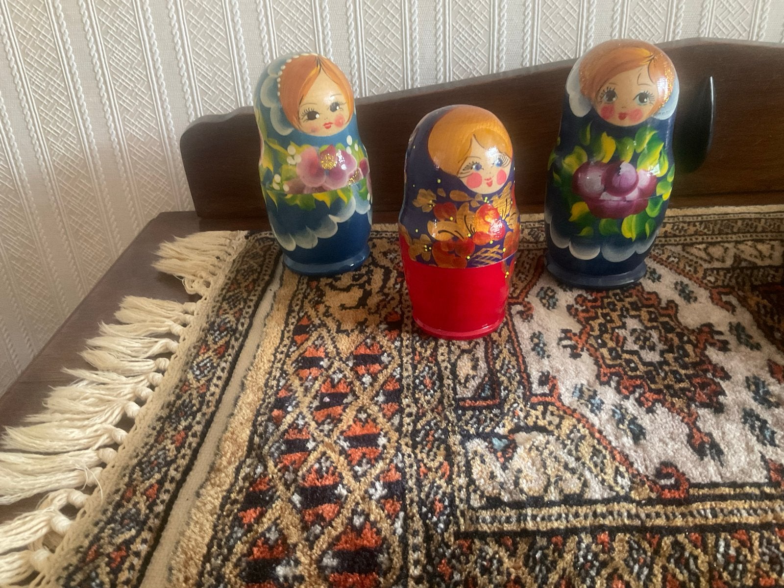 3 complete sets Matroesjka poppen, Ophalen of Verzenden, Gebruikt
