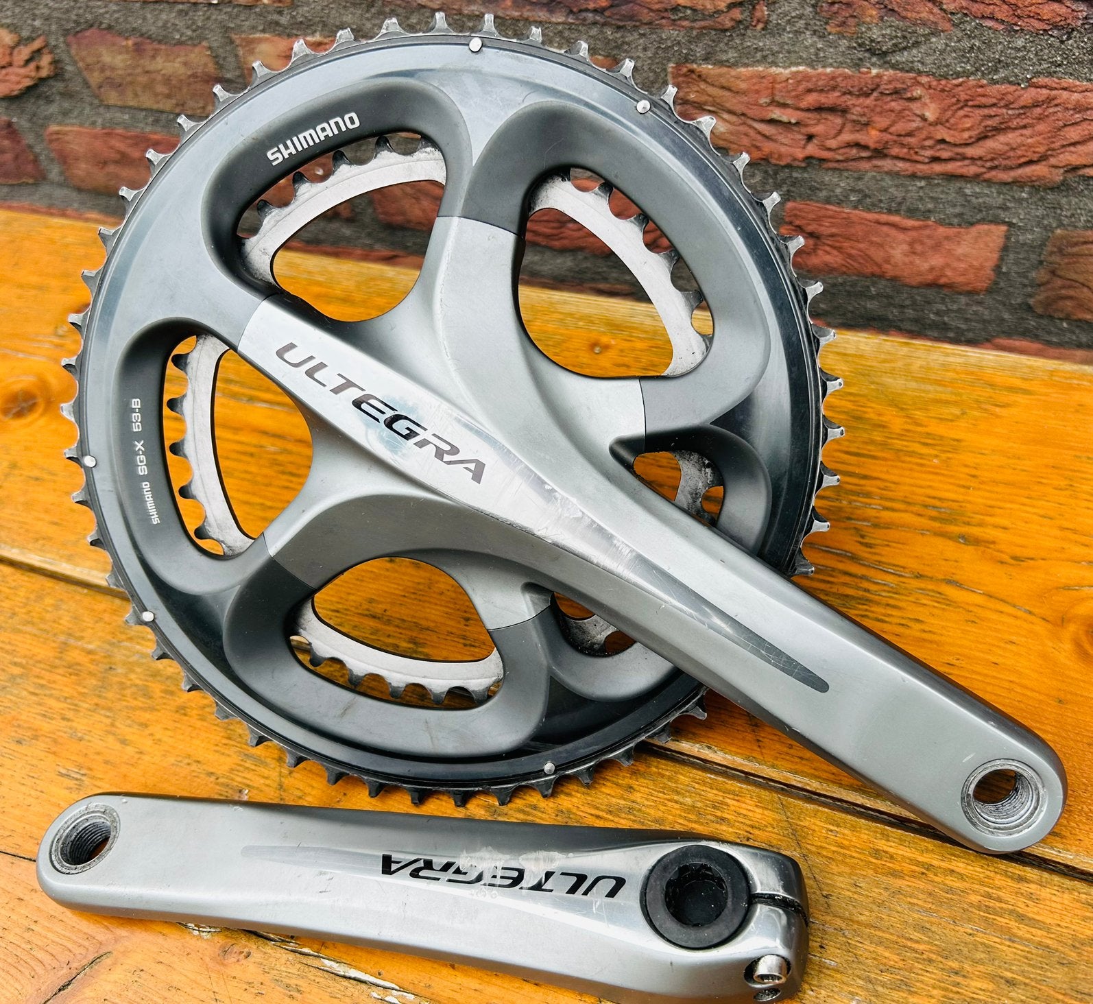 Shimano Ultegra crankstel FC6700, Fietsen en Brommers, Crankstel of Pedalen, Gebruikt, Shimano Ultegra, Ophalen of Verzenden