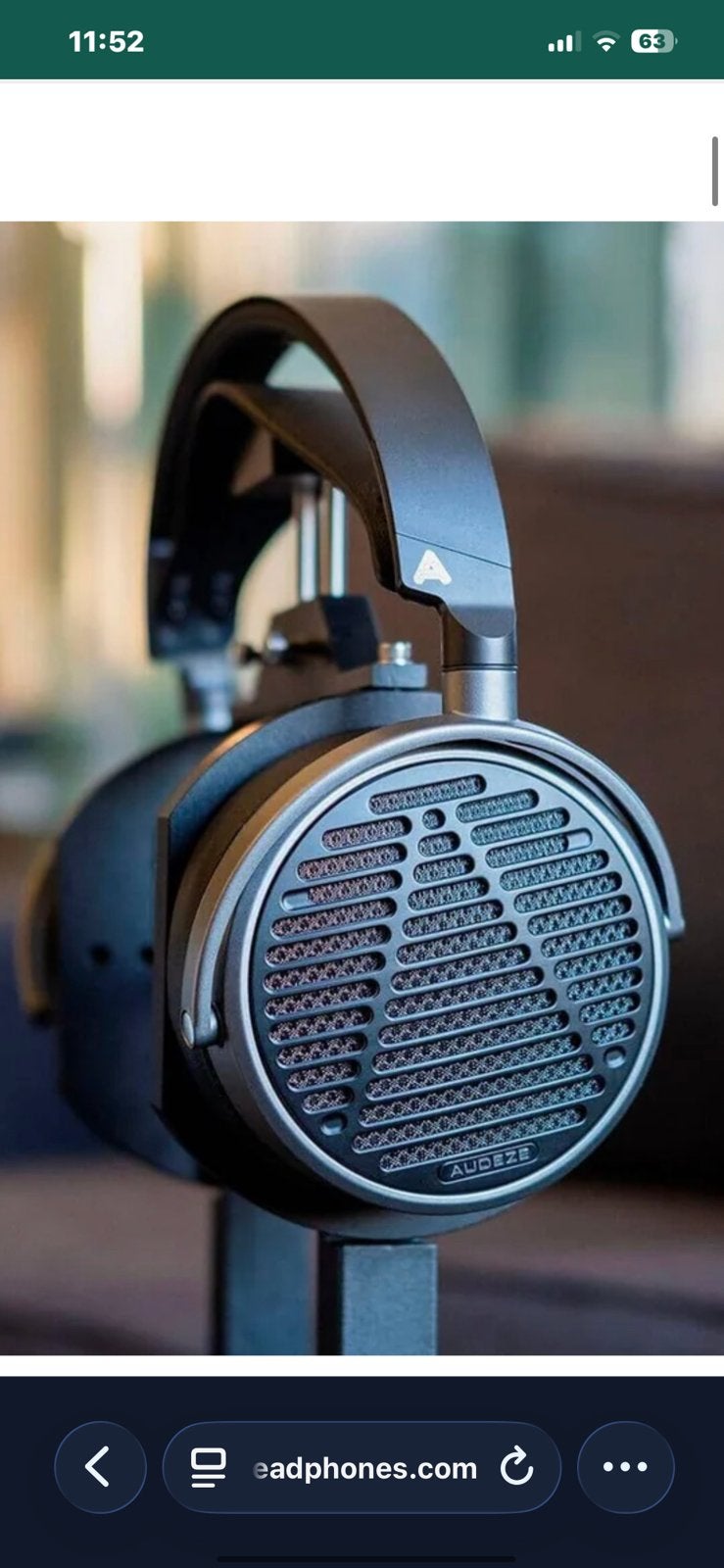 Audeze MM-100 Studio Headphone, Ophalen of Verzenden, Zo goed als nieuw, Overige merken