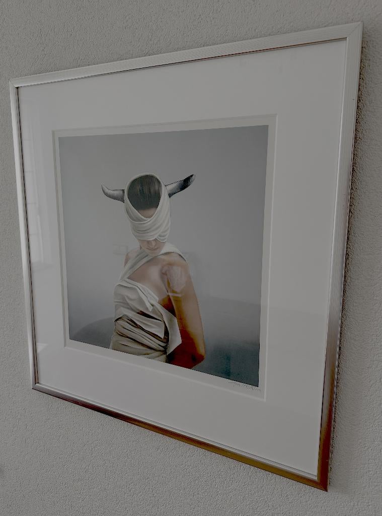 Schilderij Ans Markus - Sterrenbeeld Stier, Ophalen, Zo goed als nieuw, Schilder- en Tekenkunst, Ans Markus