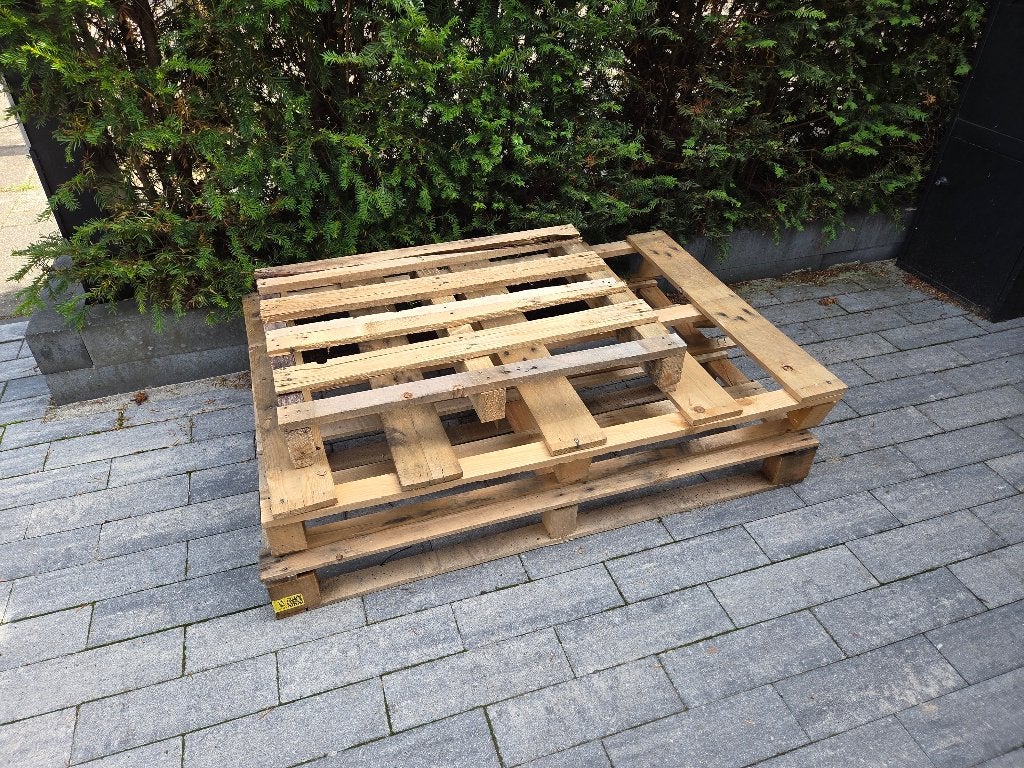 Pallets, Doe-het-zelf en Verbouw, Ophalen, Zo goed als nieuw, Pallet, Minder dan 200 cm