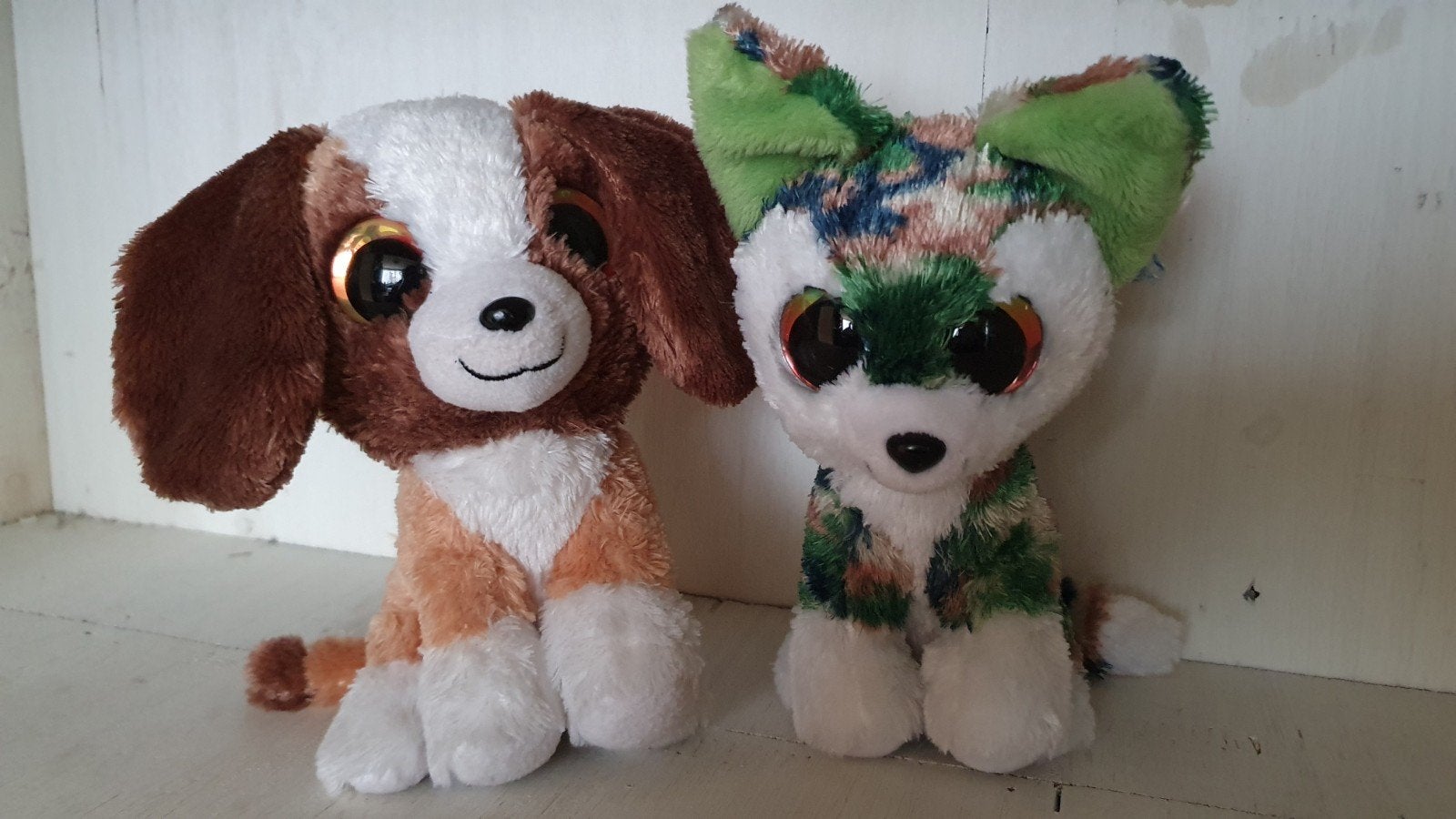 Knuffel hond en vos van Lumo Stars., Ophalen of Verzenden, Zo goed als nieuw, Vos
