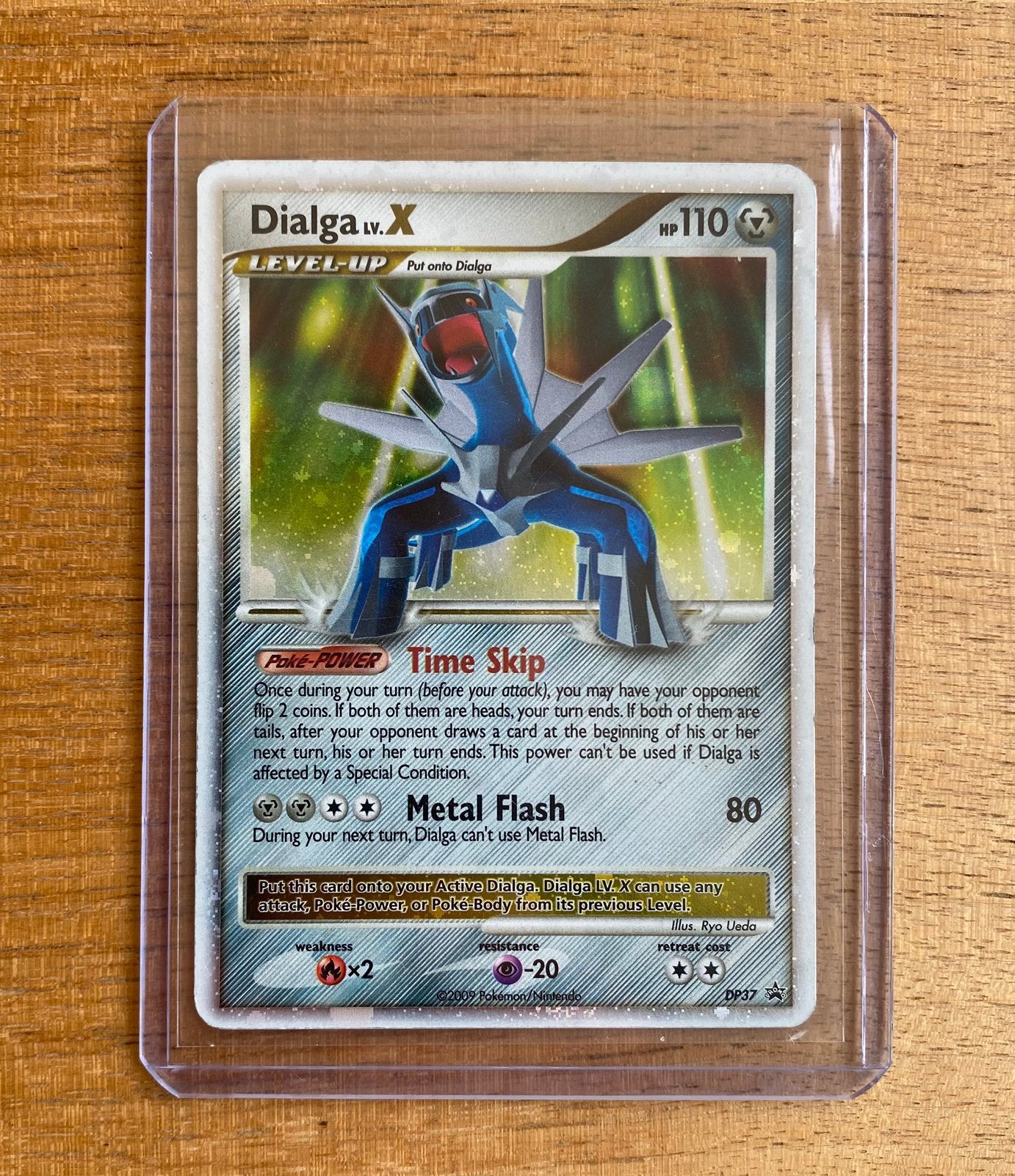Pokémon Dialga lv.x dp37, Ophalen of Verzenden, Zo goed als nieuw