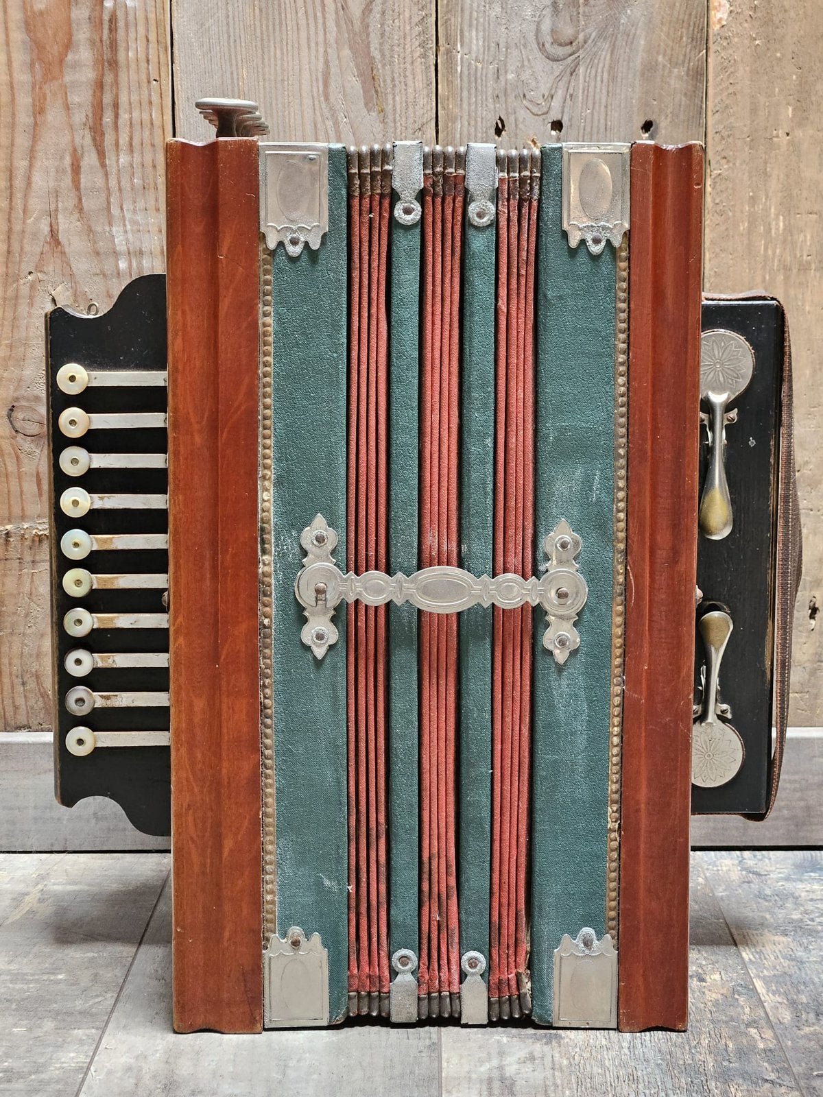 Vintage accordeon, Overige merken, Gebruikt, ., .