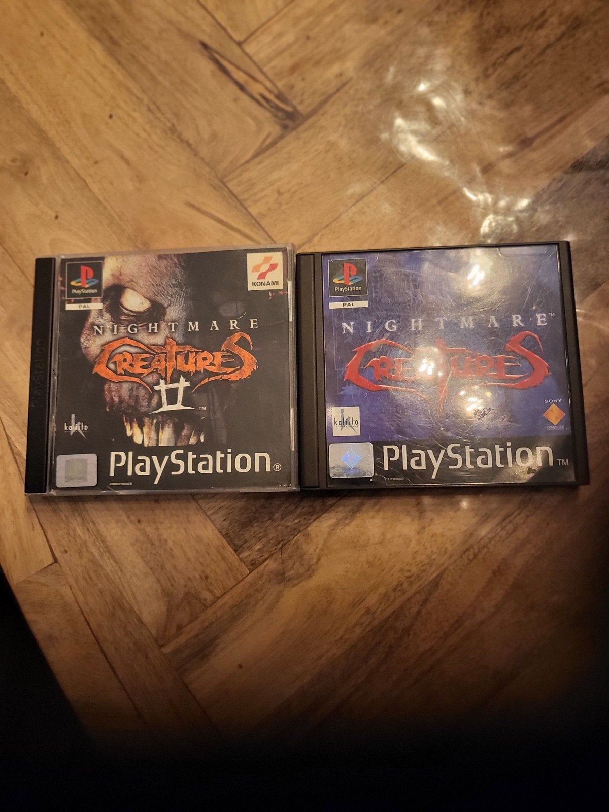Nightmare Creatures 1 & 2 ps1, Avontuur en Actie, 1 speler, Ophalen of Verzenden, Zo goed als nieuw