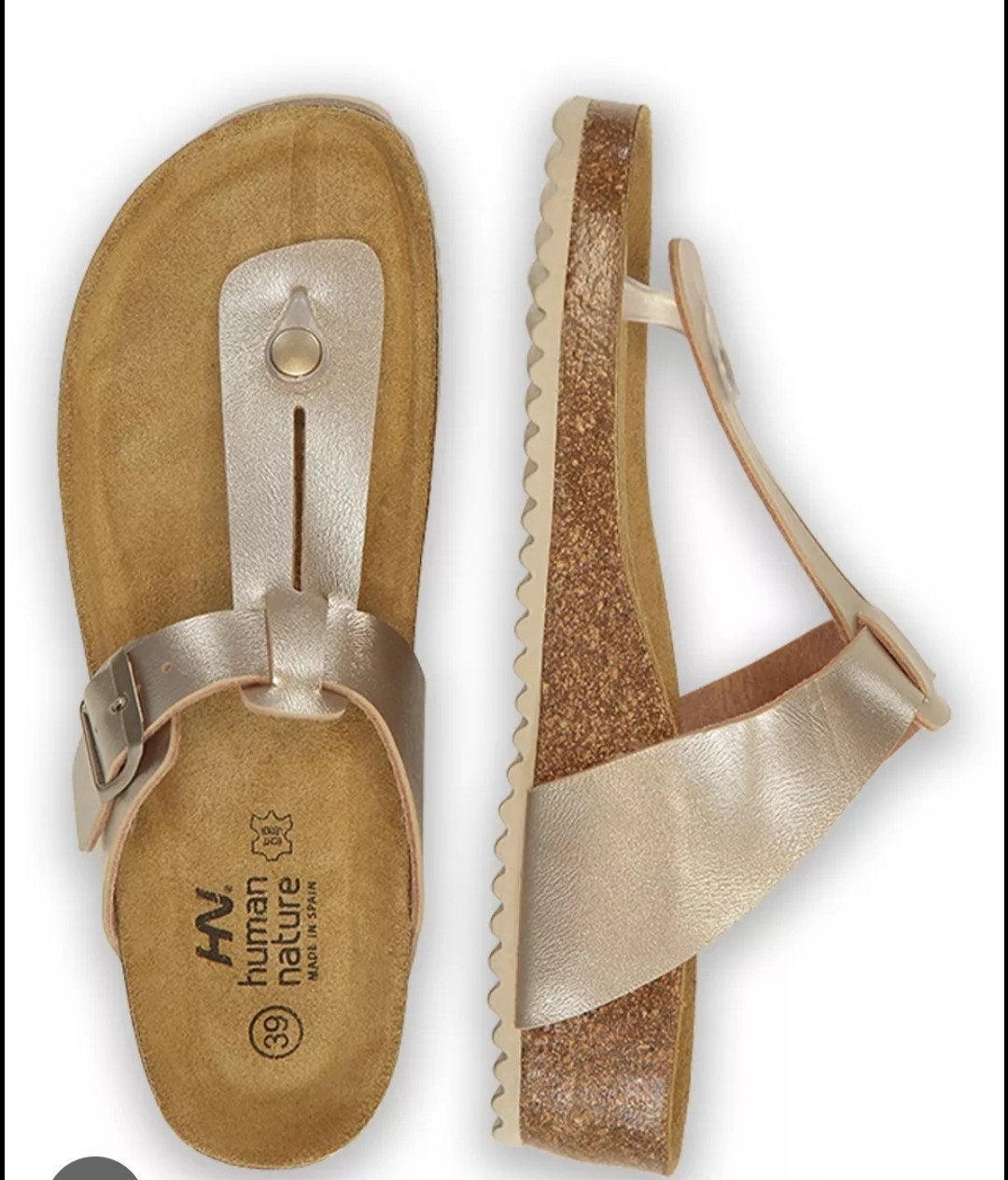 Human Nature leren slippers ANWB, Kleding | Dames, Ophalen of Verzenden, Nieuw