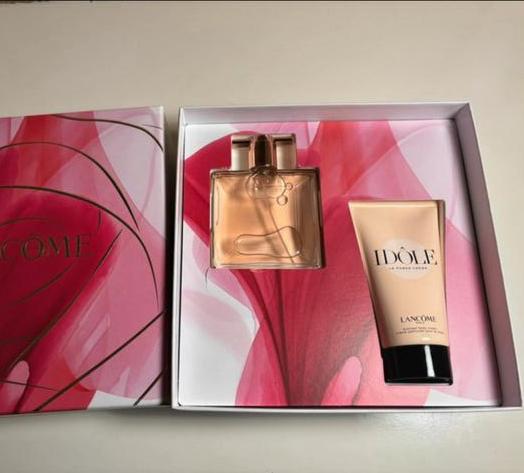 Lancôme Idôle Eau de Parfum 25ml + Body Lotion 50ml Geschenk, Ophalen, Zo goed als nieuw