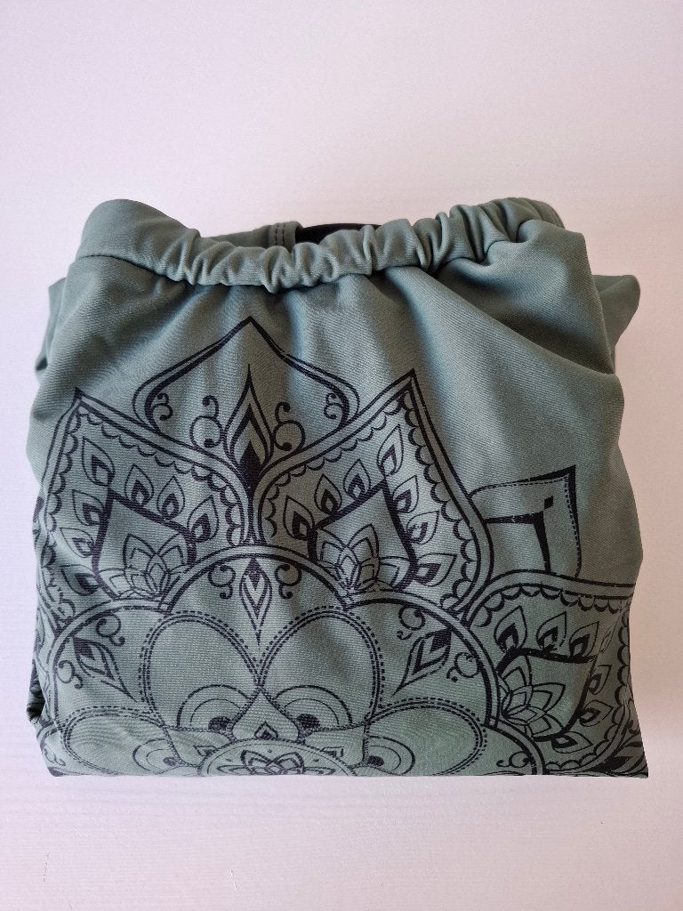 Oversized tankini mosgroen/zwart Bonprix maat 48, Overige typen, Bonprix, Verzenden, Nieuw