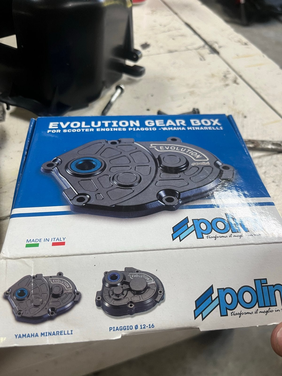 Polini Evolution Vertandingsdeksel Piaggio, Ophalen of Verzenden, Nieuw, Overige typen, Piaggio