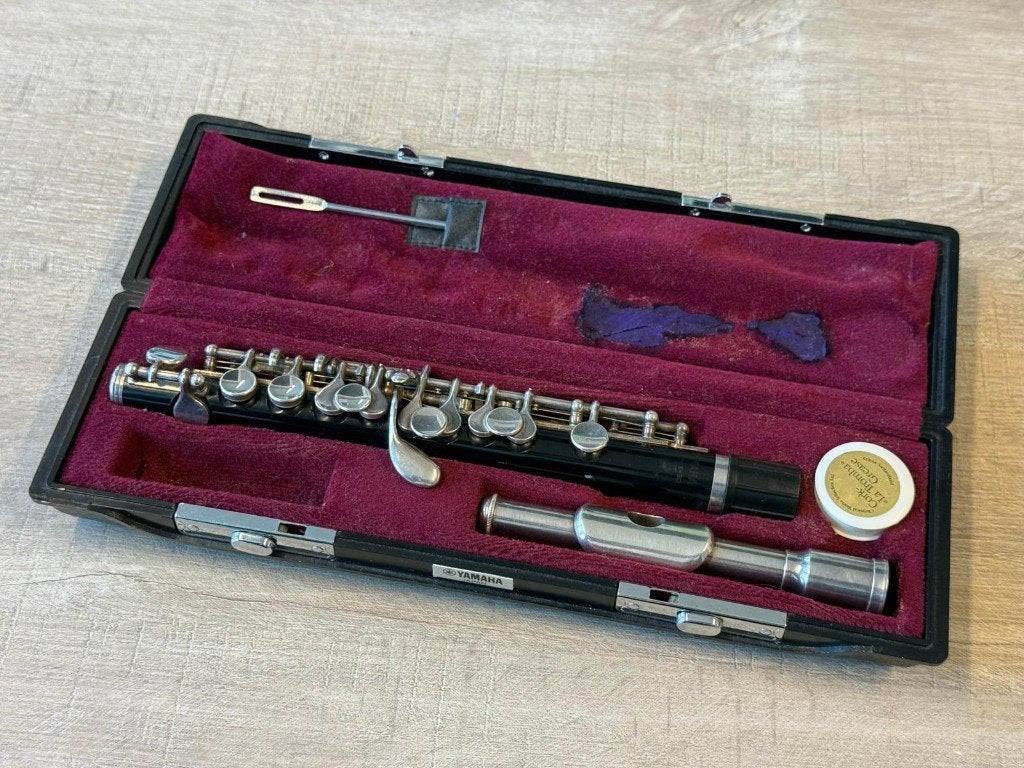 Yamaha Piccolo YPC-32 prima staat, Ophalen, Gebruikt, Piccolo, Met koffer of tas