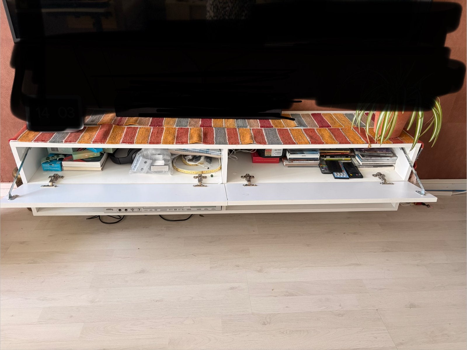 Ikea Hangend tv / audio meubel, Huis en Inrichting, Ophalen of Verzenden, Gebruikt, 25 tot 50 cm, Minder dan 100 cm