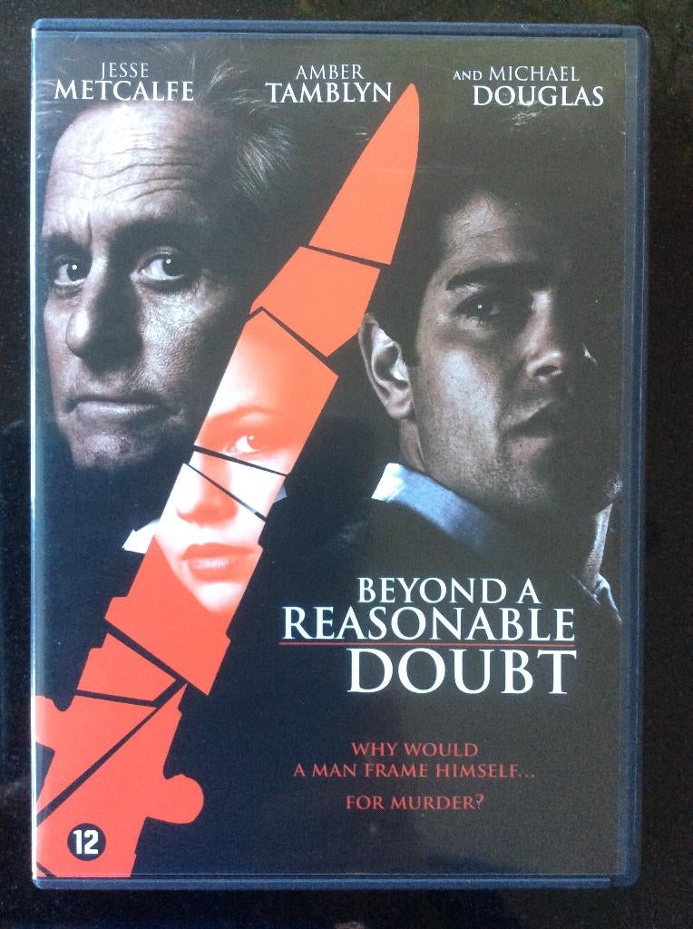 Beyond A Reasonable Doubt DVD, Vanaf 12 jaar, Ophalen of Verzenden, Zo goed als nieuw, Overige genres