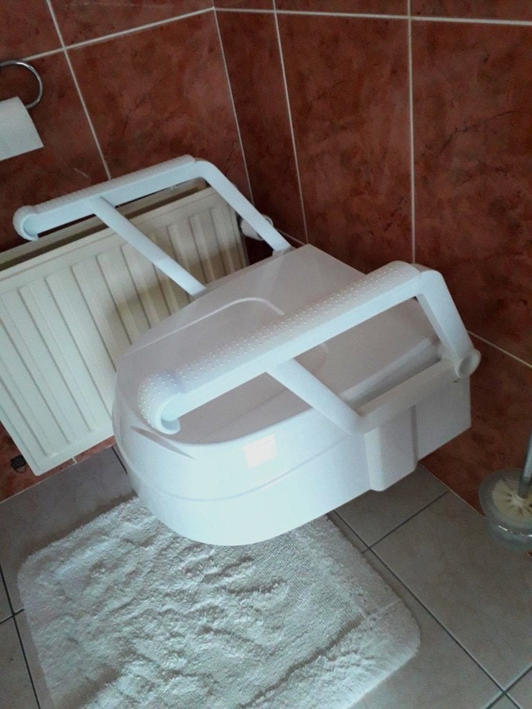 toiletverhoger Drive TSE 120 plus (met armsteunen), Ophalen, Zo goed als nieuw