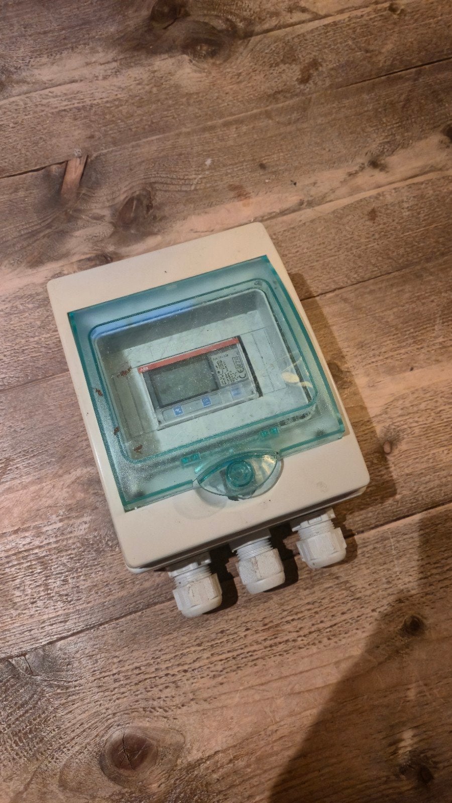 ABB KWH elektra tussenmeter 3-fase 65A, Ophalen of Verzenden, Gebruikt, ABB, Overige typen
