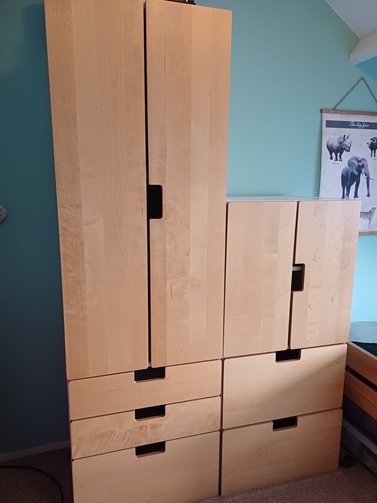 Stuva ikea kast, Ophalen, Gebruikt, 50 tot 100 cm, 150 tot 200 cm