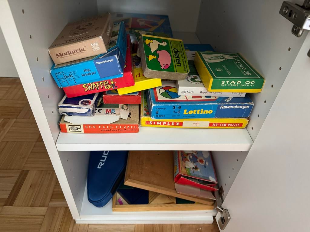 Diverse bordspellen en puzzels te koop, Een of twee spelers, Ophalen of Verzenden, Gebruikt