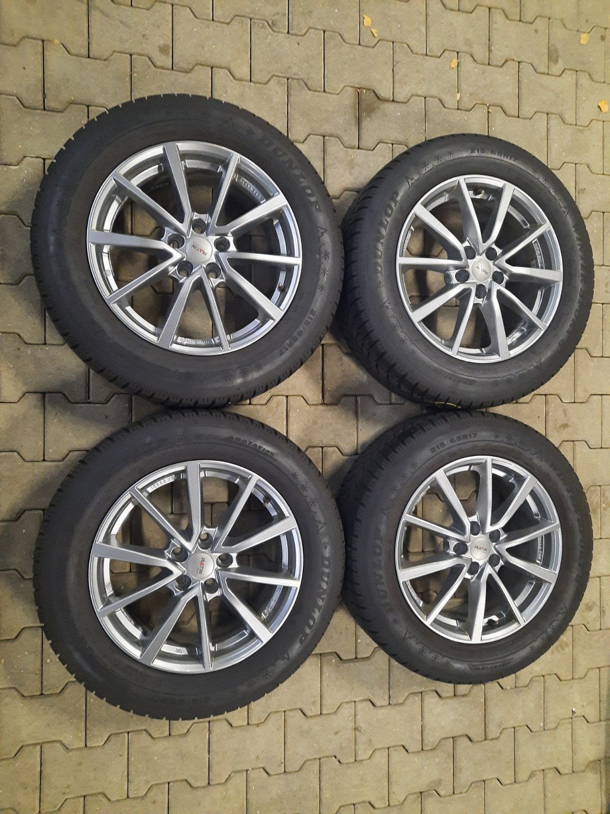 17 inch velgen 5×112 PLATIN VW TIGUAN SKODA KODIAQ AUDI SEAT, Banden en Velgen, 17 inch, Personenwagen, Gebruikt