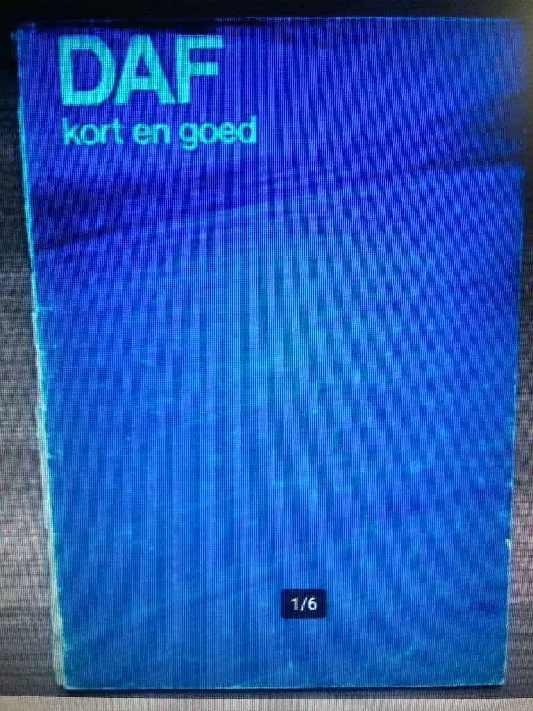 DAF kort en goed 2600 Eurotrailer DAF Torpedo 33 44 55 YP YA, Ophalen of Verzenden, Zo goed als nieuw, Overige merken