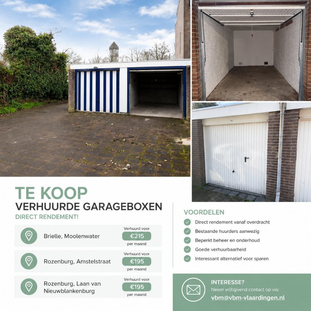 Garagebox te koop Brielle en Rozenburg, Auto diversen