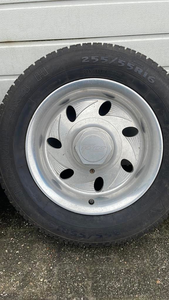 Amerikaanse velgen Boyd Coddington 8x165.1 en 4 velgen 5x127, Auto-onderdelen, Gebruikt, 255 mm, 16 inch, Banden en Velgen