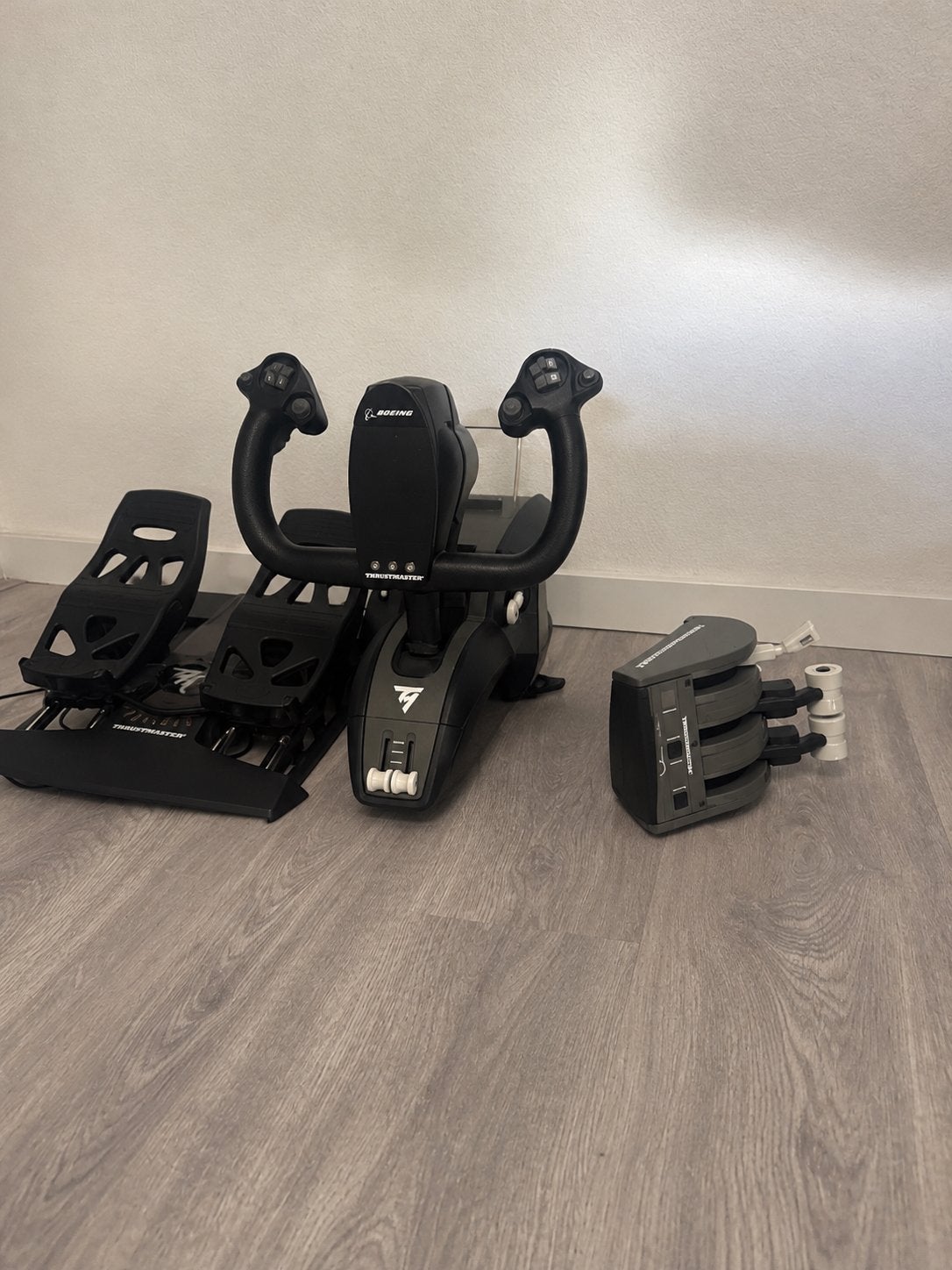Thrustmaster Boeing Edition Flight Simulator Set, Online, 1 speler, Ophalen of Verzenden, Zo goed als nieuw