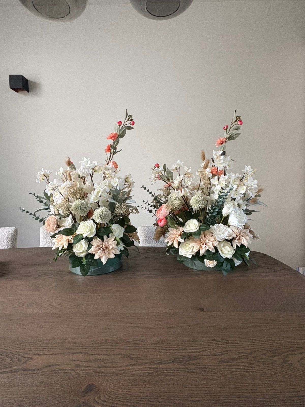 Bloemen bruiloft decoratie, Ophalen, Zo goed als nieuw, Overige materialen