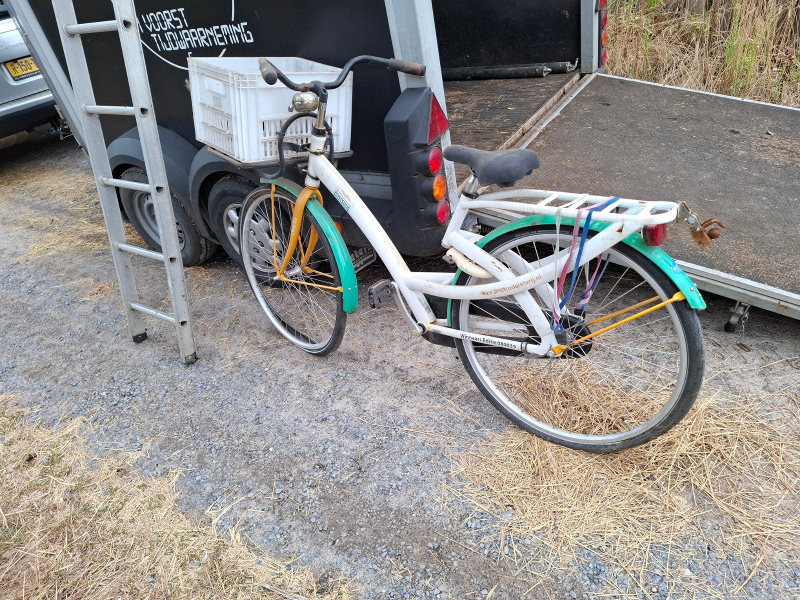 poscode loterij fiets met mandje - onderhoudsbeurtje n, Velgrem, Versnellingen, Ophalen, Overige merken