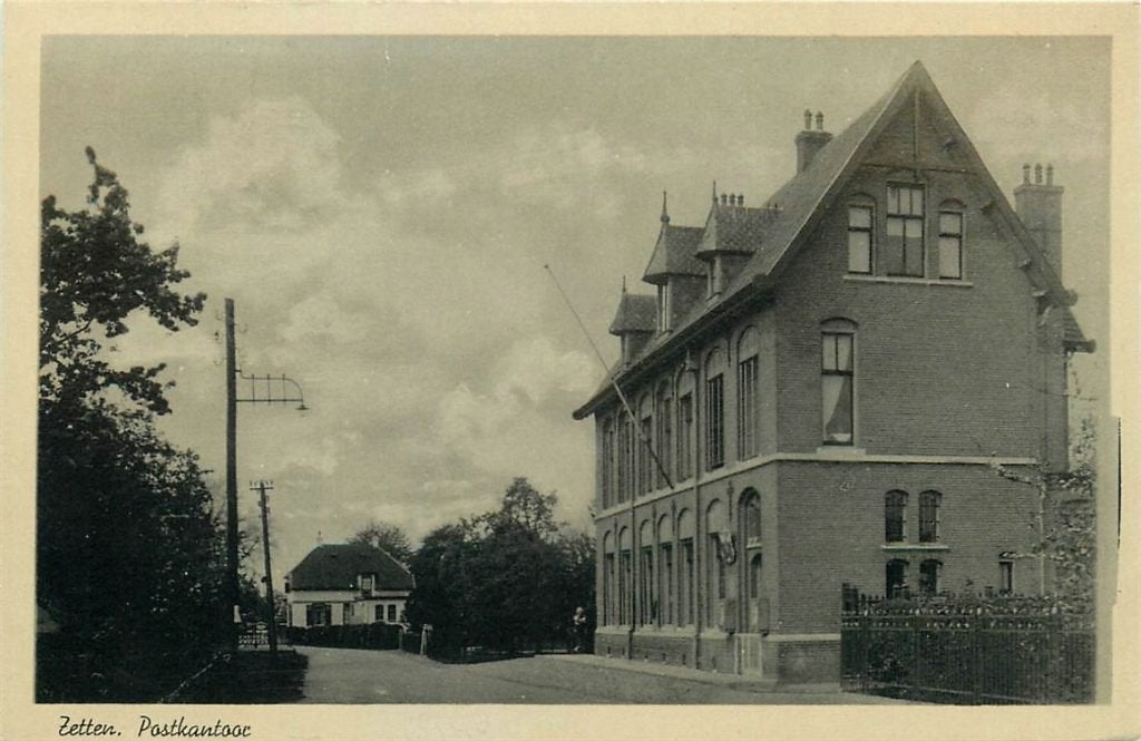 702-033-019 Zetten Postkantoor, Verzenden, Voor 1920, Gelderland