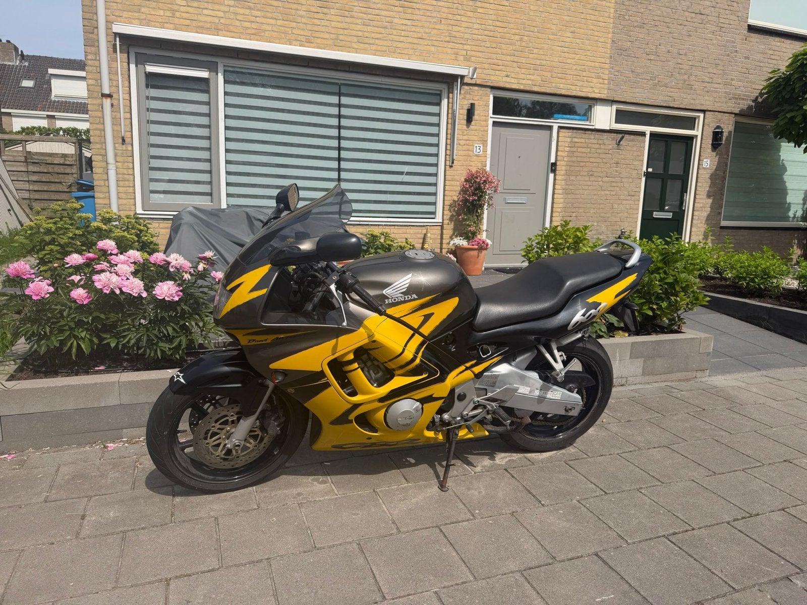 Honda CBR 600 F Sportmotor - Geel/Zwart, Motoren, Motoren | Honda, Sportuitlaat, Occasion, 4 cilinders, Motorrijbewijs A