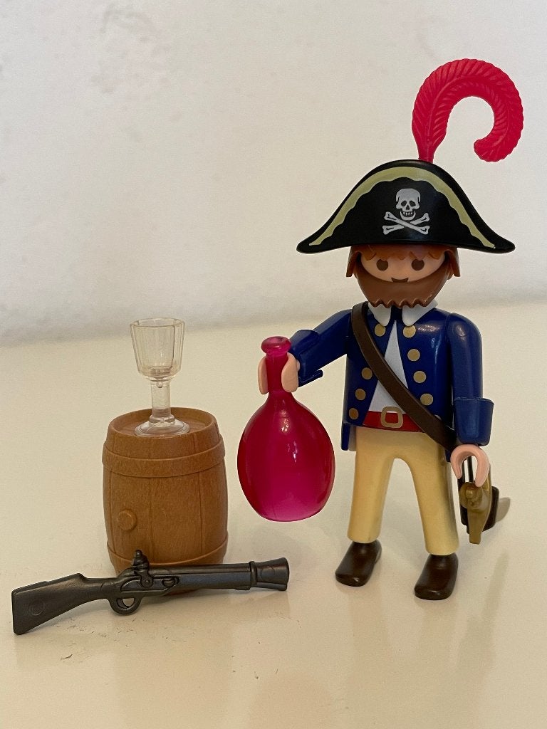 Playmobil 3791 Piraat met Rumvat, Ophalen of Verzenden, Zo goed als nieuw, Complete set