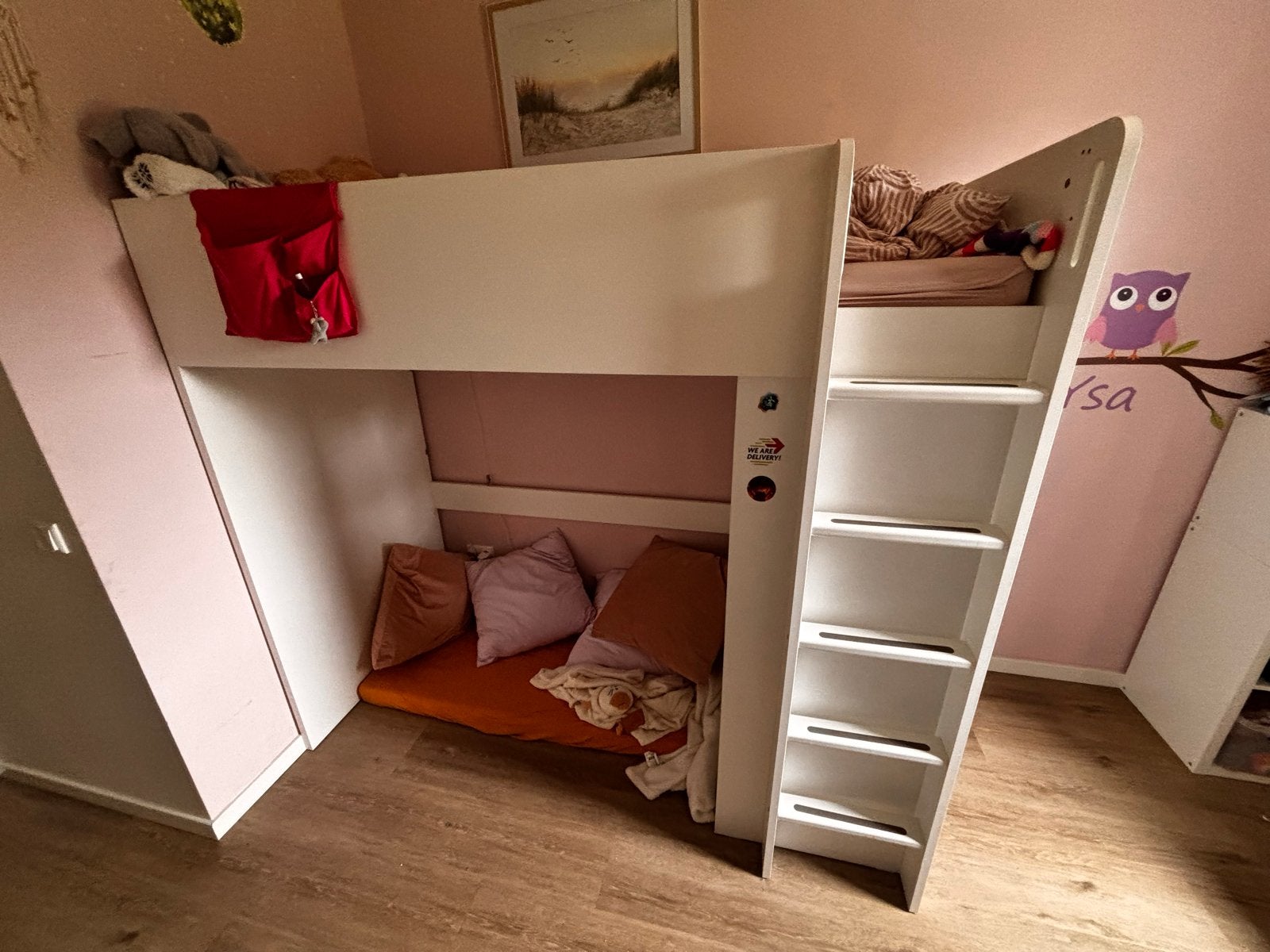 IKEA SMÅSTAD Hoogslaper (zonder bureau), Huis en Inrichting, Slaapkamer | Stapelbedden en Hoogslapers, Gebruikt, Hoogslaper, 90 cm