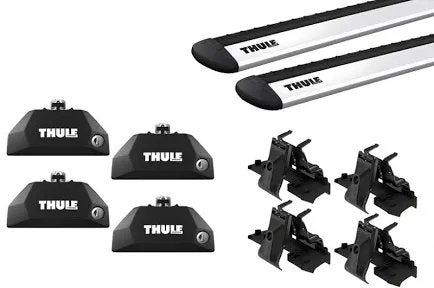 Thule Wingbar Evo dakdragers Volvo V60 (2013-2018) glad dak, Auto diversen, Dakdragers, Ophalen, Zo goed als nieuw