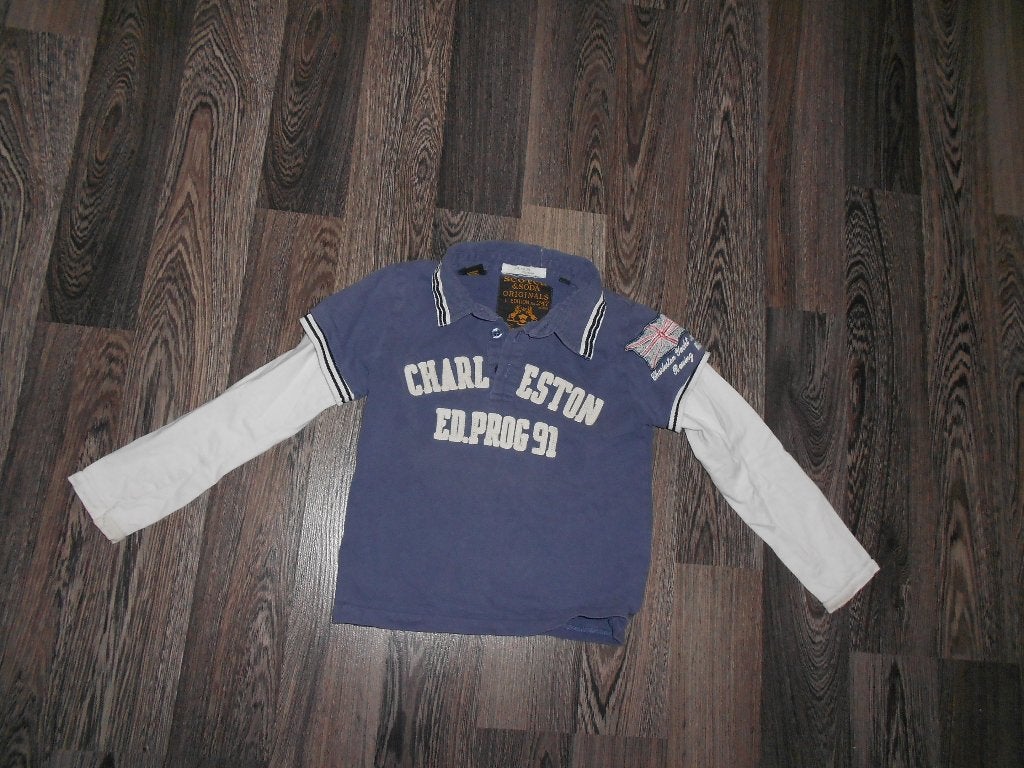 te gekke jongenslongsleeve ( maat 4/104 ) SCOTCH, Ophalen of Verzenden, Gebruikt, Jongen, Shirt of Longsleeve
