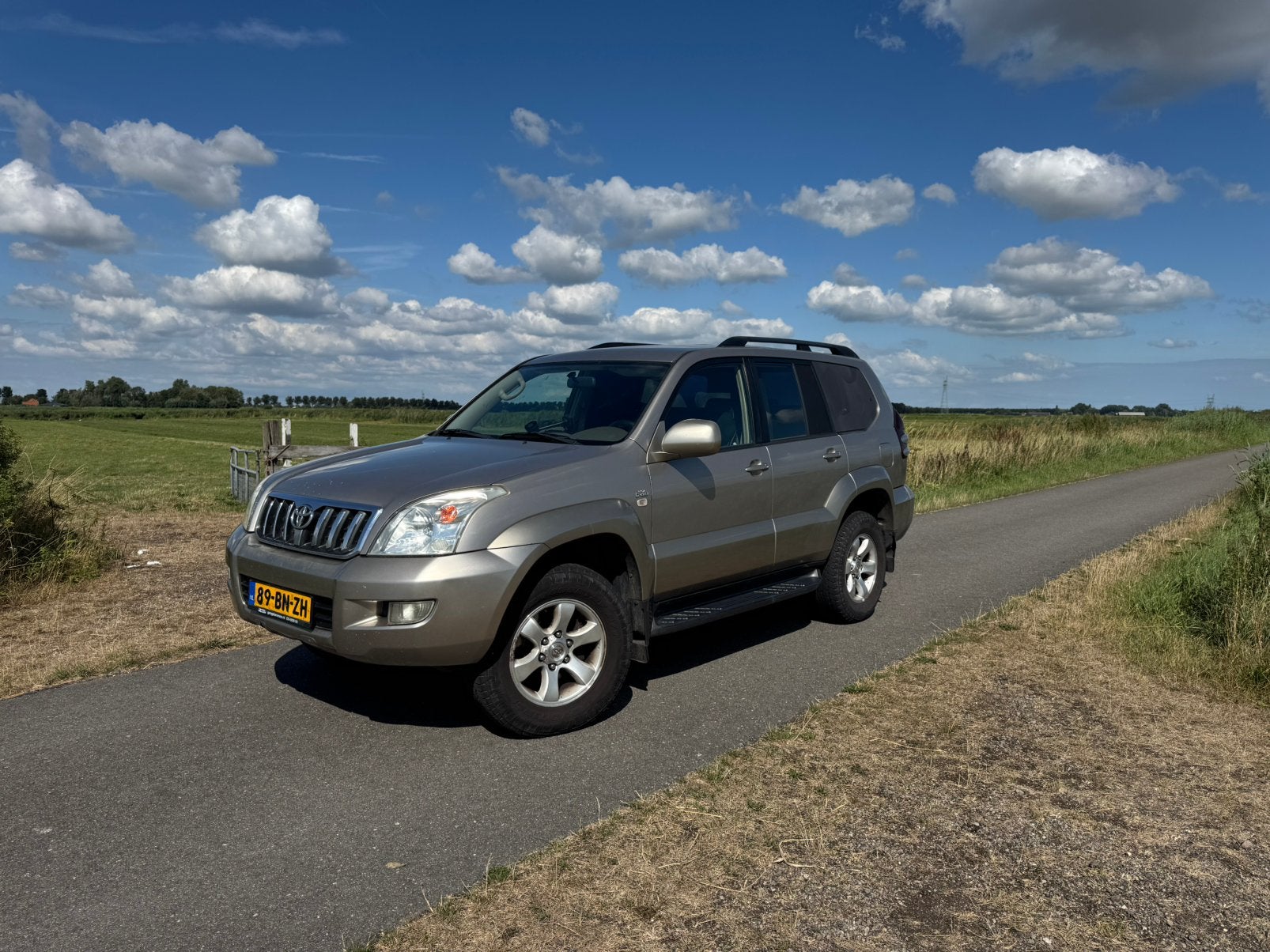 Toyota Land Cruiser 3.0 D-4d 5D VX SRW AUT 2004, Auto's, Automaat, 4 cilinders, 163 pk, Origineel Nederlands