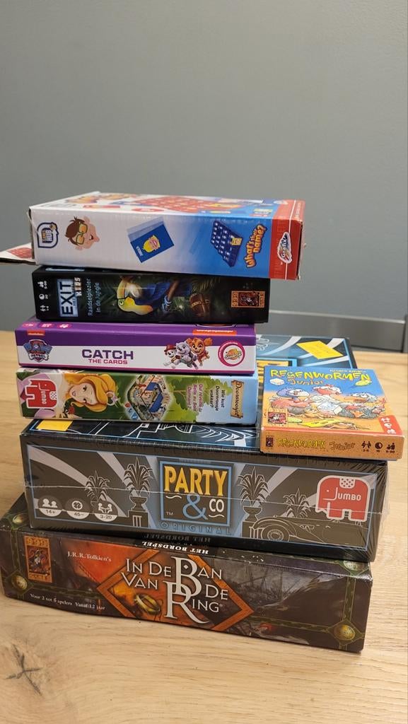 Diverse bordspellen, Ophalen of Verzenden, Zo goed als nieuw