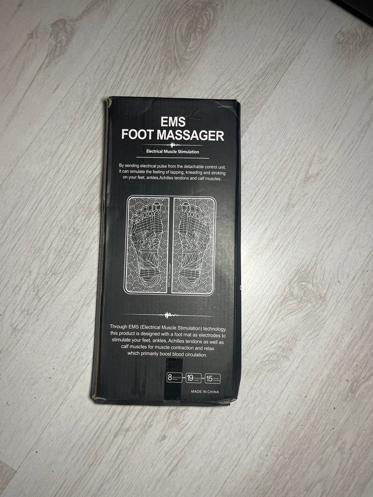 EMS Voetmassageapparaat - Elektrische Spierstimulatie, Ophalen of Verzenden, Nieuw, Apparaat
