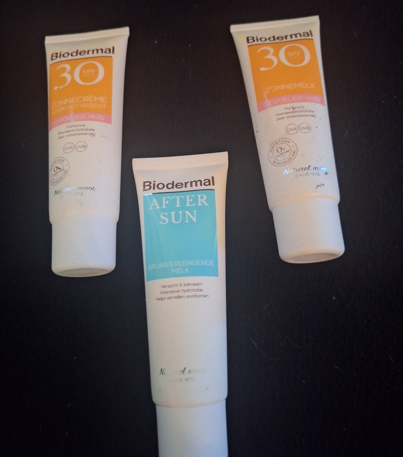 Set van 3 Biodermal., Ophalen of Verzenden, Nieuw, Zonnebrand of After Sun