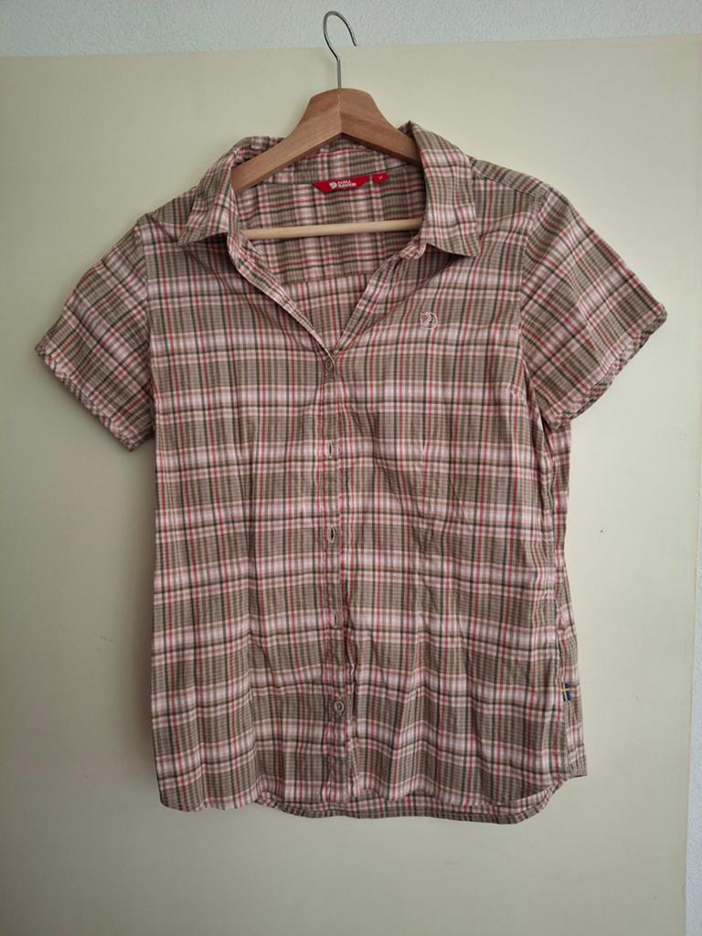 Dames overhemd fjällräven, Kleding | Dames, Ophalen of Verzenden, Zo goed als nieuw, Blauw, Lange mouw