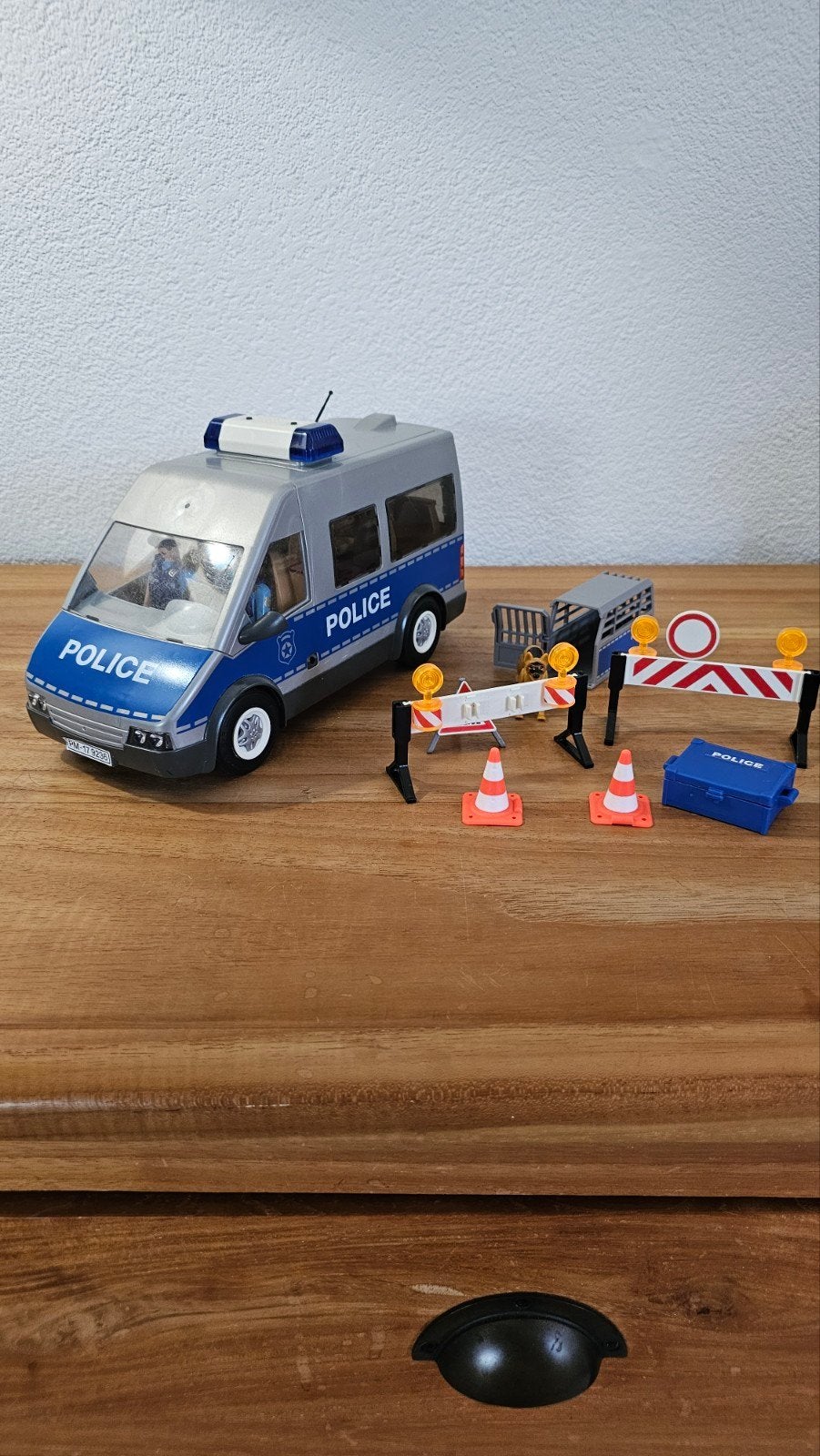 PLAYMOBIL Politiebus met accessoires, Ophalen of Verzenden, Zo goed als nieuw, Jongen of Meisje
