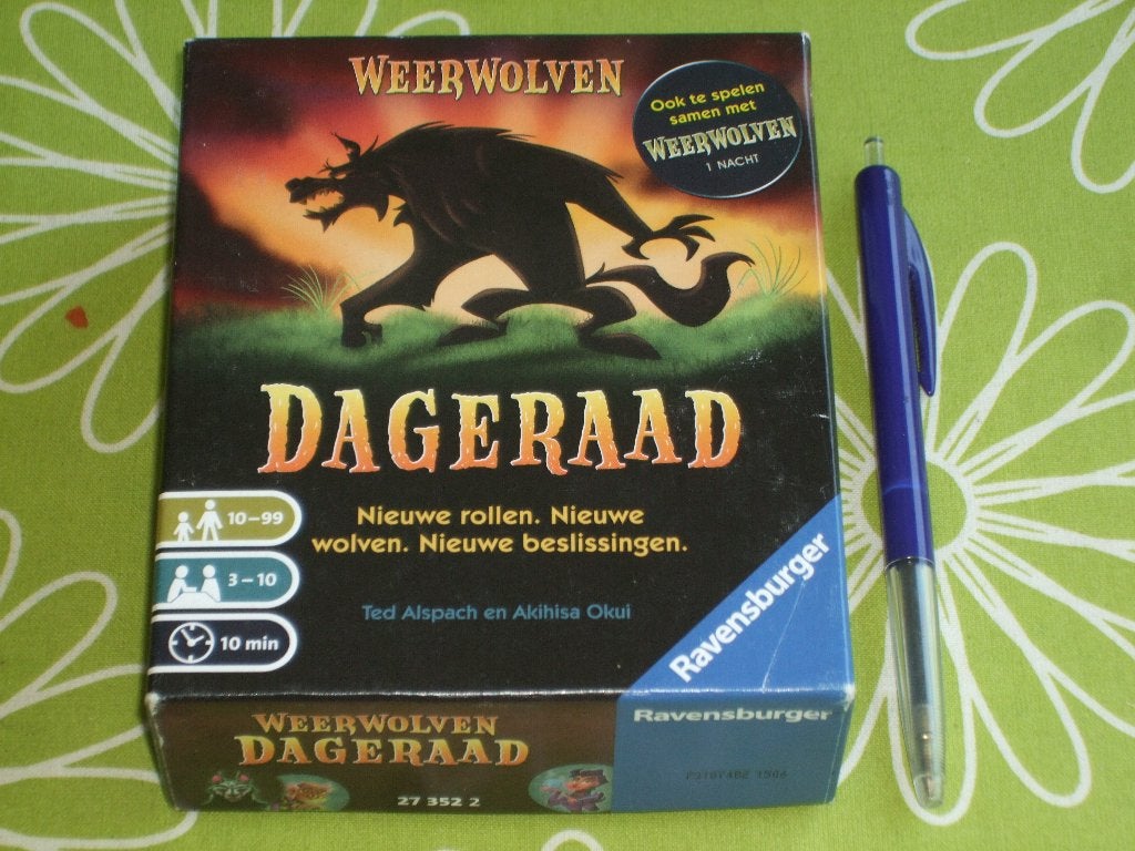 Nieuw: Weerwolven Dageraad - Nieuwe rollen. Nieuwe wolven., Drie of vier spelers, Ophalen of Verzenden, Zo goed als nieuw, Ravensburger