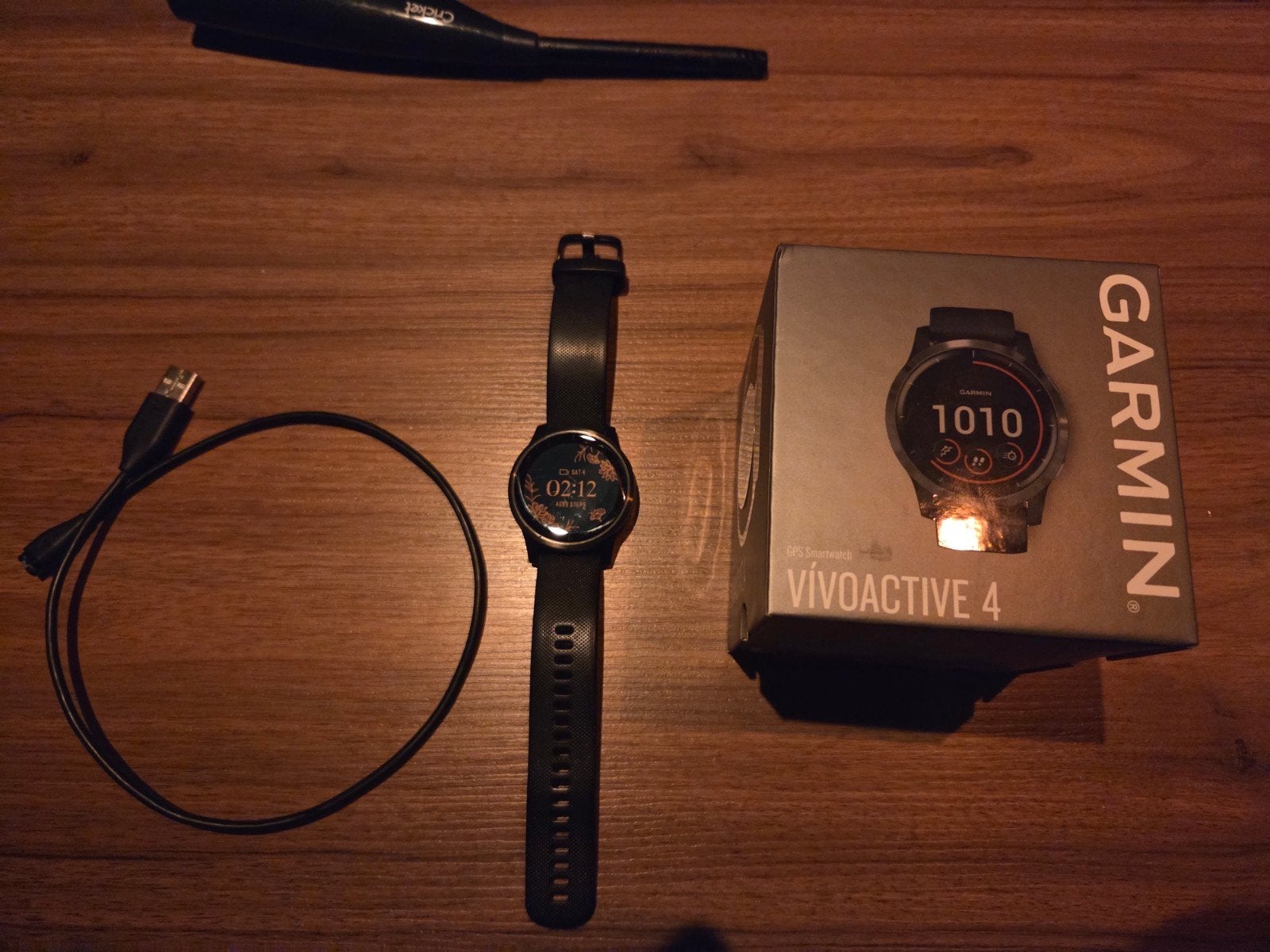 Garmin Vivoactive 4 Smartwatch - Zwart, Zo goed als nieuw, Ophalen, Zwart, Garmin, Zo goed als nieuw
