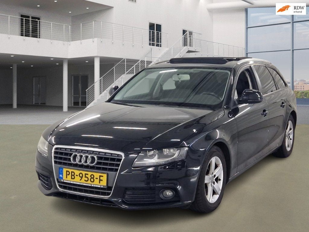 Audi A4 Avant 1.8 TFSI|aut|pano|halfleder|stoelverw|boekjes|, Euro 5, Gebruikt, 4 cilinders, A4