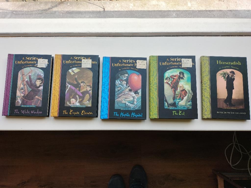 Lemony Snicket's - A series of unfortunate events (3,6,8,13), Ophalen of Verzenden, Zo goed als nieuw, Daniel Handler