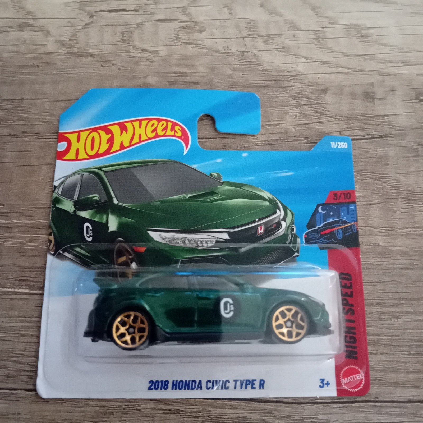 Hotwheels Honda Civic type R, Ophalen of Verzenden, Nieuw, Auto